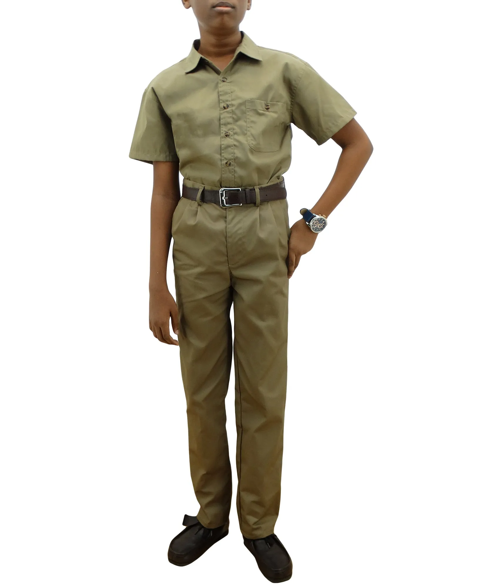 370-KP, Genuine Diamond Stitch Uniform Khaki Pants