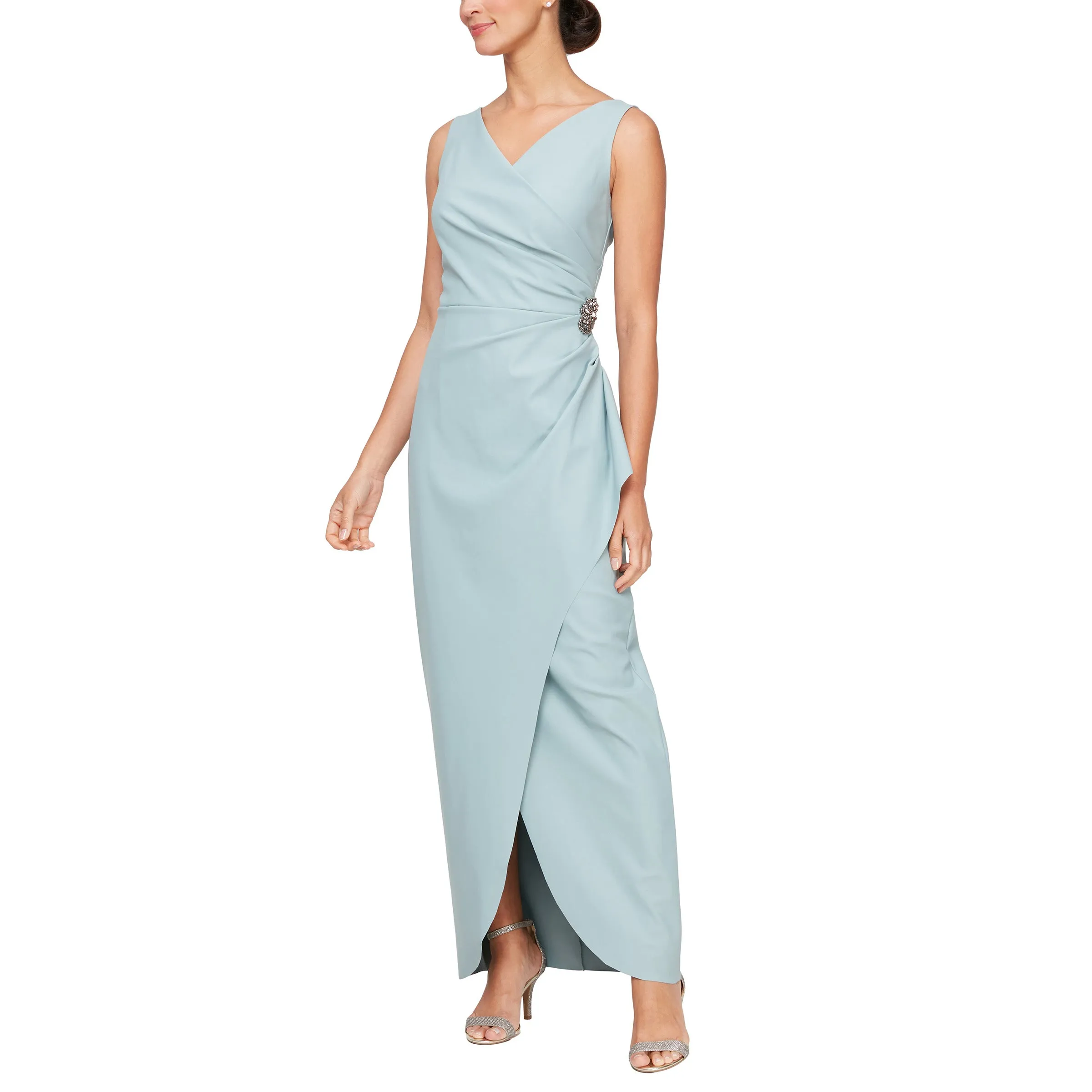 Alex Evenings AE134200 Long Formal Fitted Dress