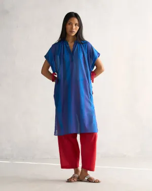 Alice Kurta - Navy & Blue