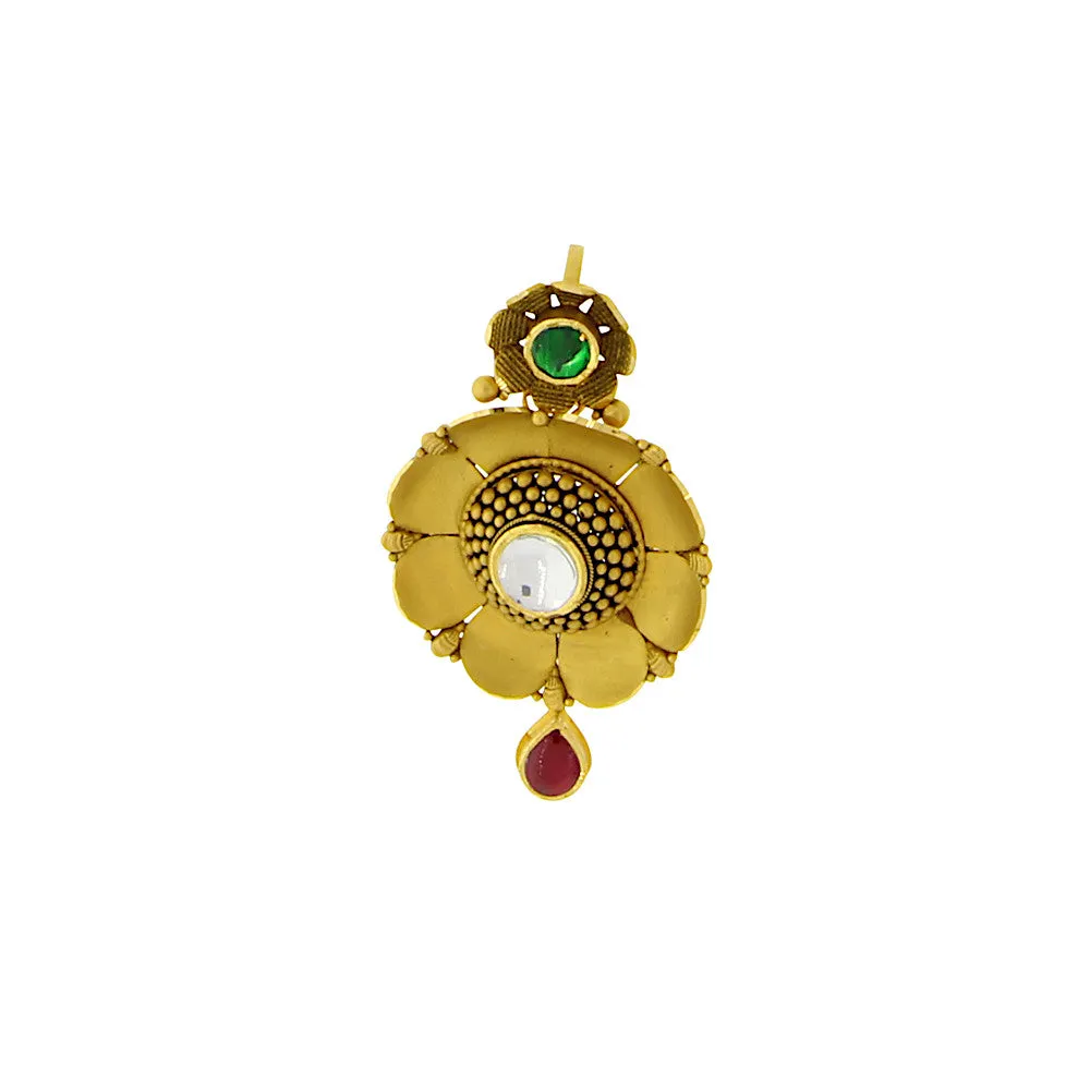 Antique Kundan Necklace Set