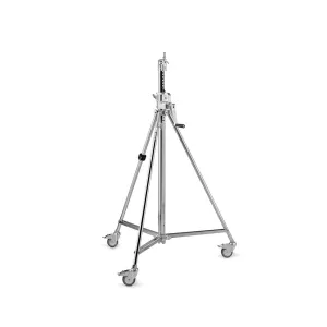 Avenger B6026CS 8.5' Wind Up Stand with Braked Wheels - Chrome