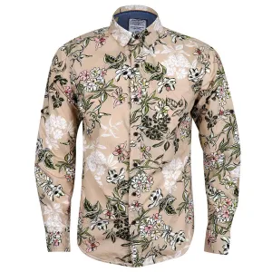 Badgley Mens Styled Flowery Shirts