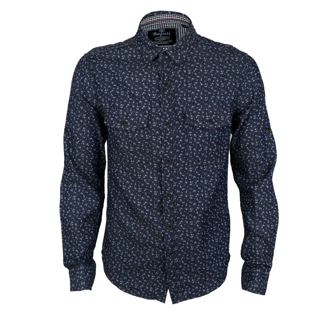 Bajieli Executive Royal Blue LongSleeve Shirt