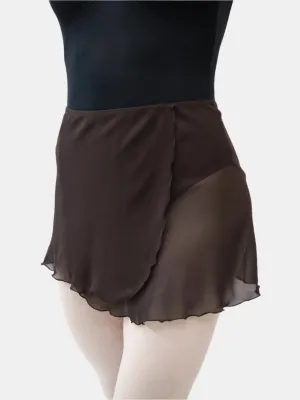 Brown Wrap Short Dance Skirt MP301