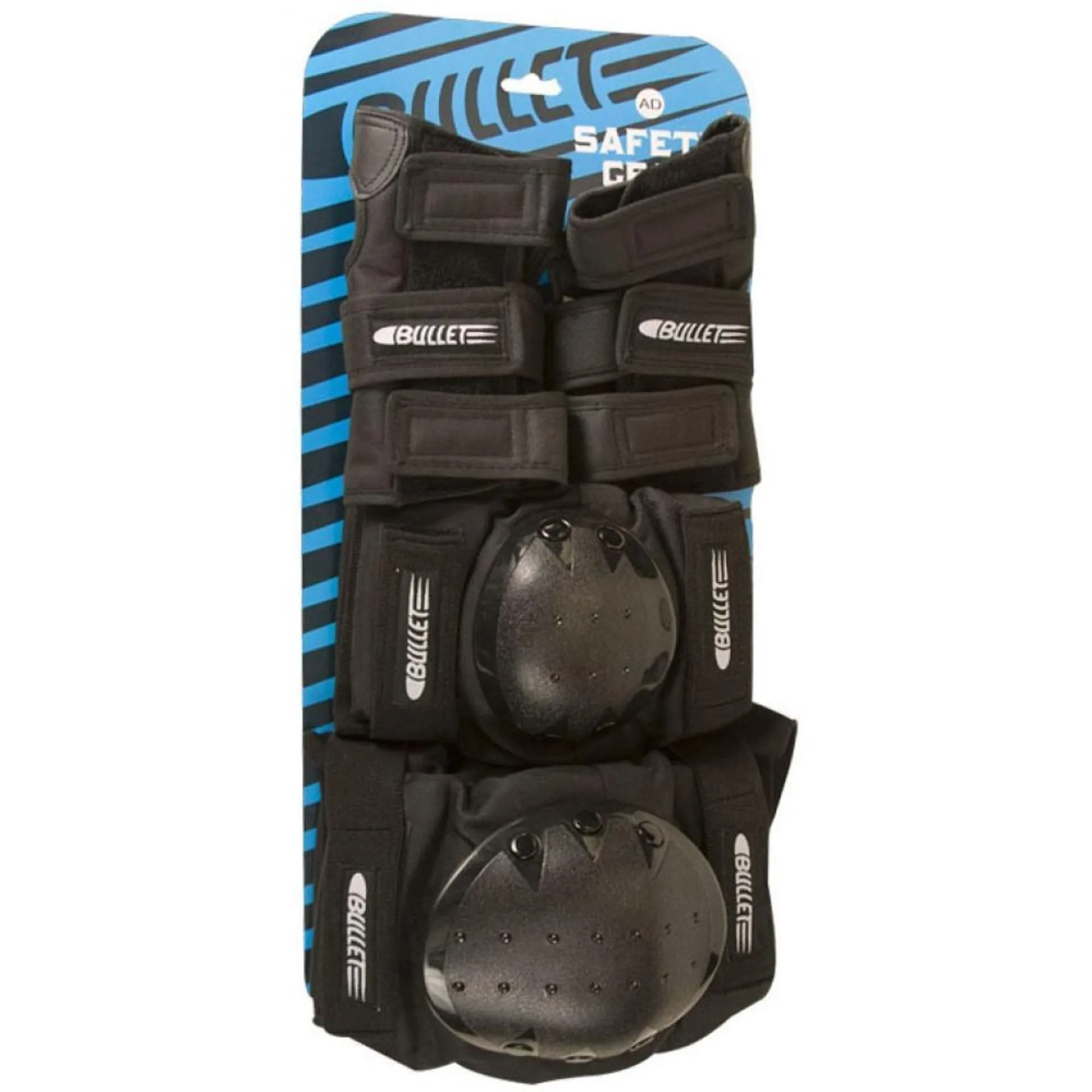 Bullet Combo Deluxe Triple Pad Set, Black