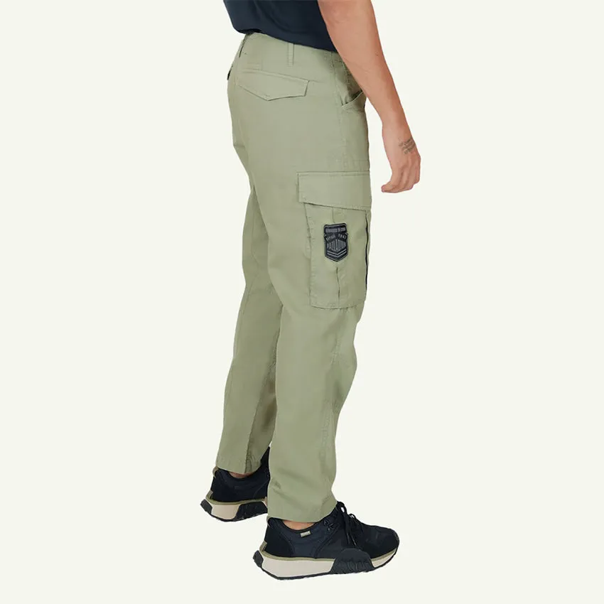 CARGO PANTS AVN PATCH MEN'S PANTS -  VETIVER