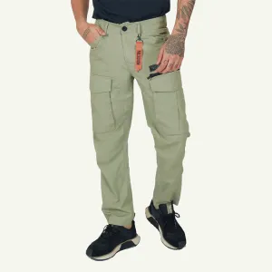 CARGO PANTS AVN PATCH MEN'S PANTS -  VETIVER