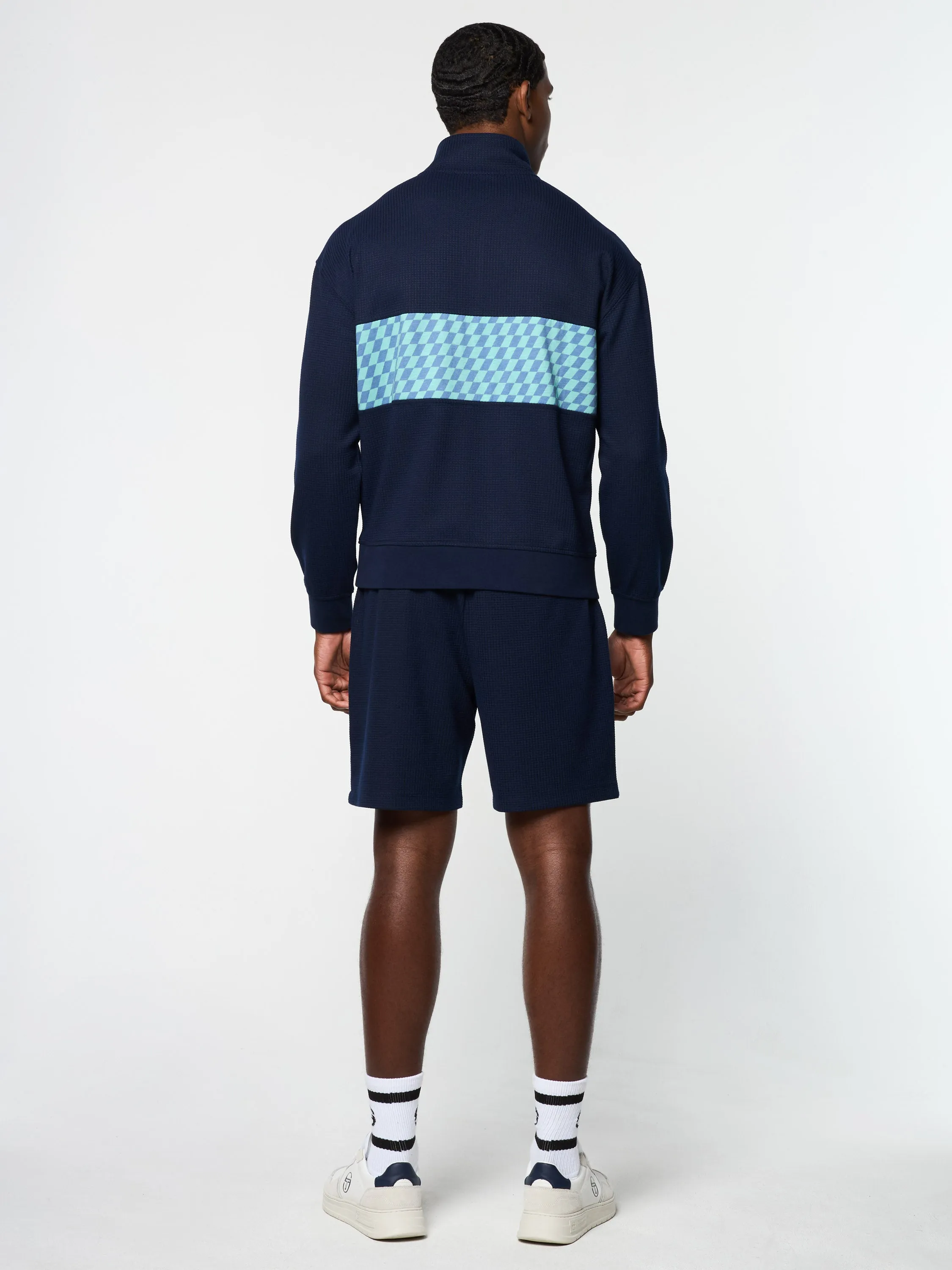 Cialda Half Zip- Maritime Blue