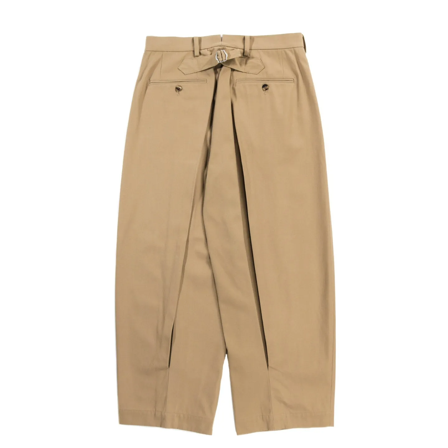 COMME DES GARCONS HOMME P013 PLEAT PANT BEIGE