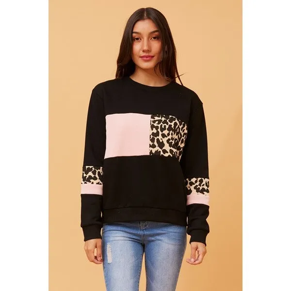 COURTNEY ANIMAL PRINT JUMPER