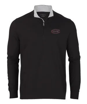 Culver-C 1/4 Zip Pullover - Black