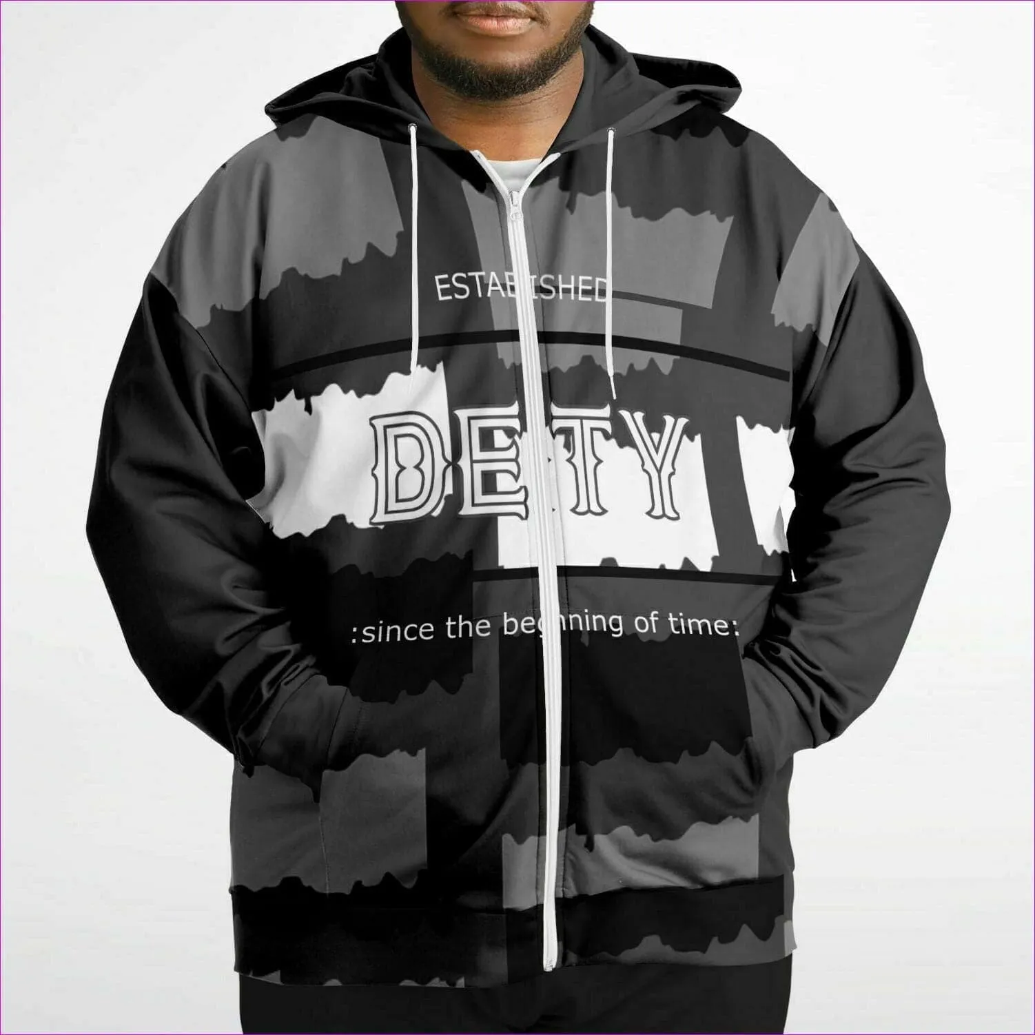 Deity Premium ZIp Hoodie Voluptuous ( ) Plus Sizes