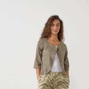 Flutter Jacket -Olive