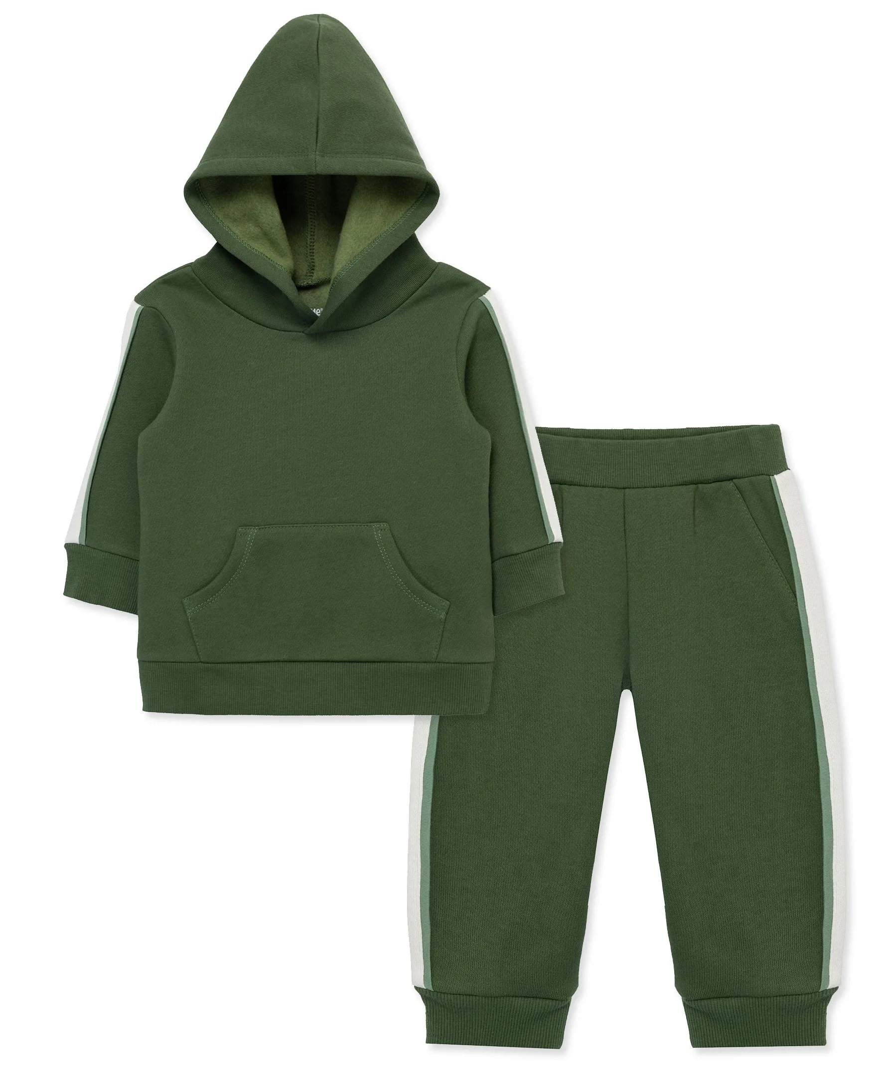 Green Sweatshirt Set (2T-4T)