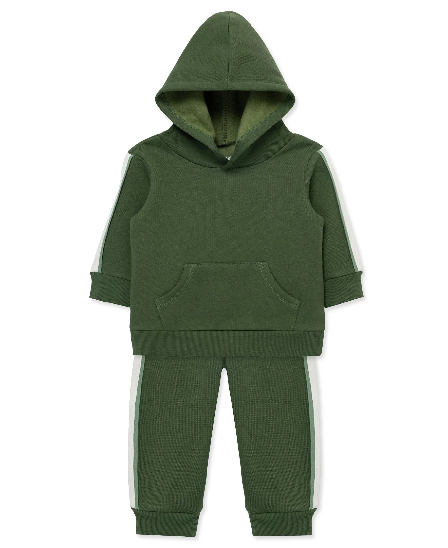 Green Sweatshirt Set (2T-4T)