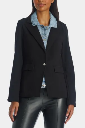 Helen Blazer with Removable Denim Insert