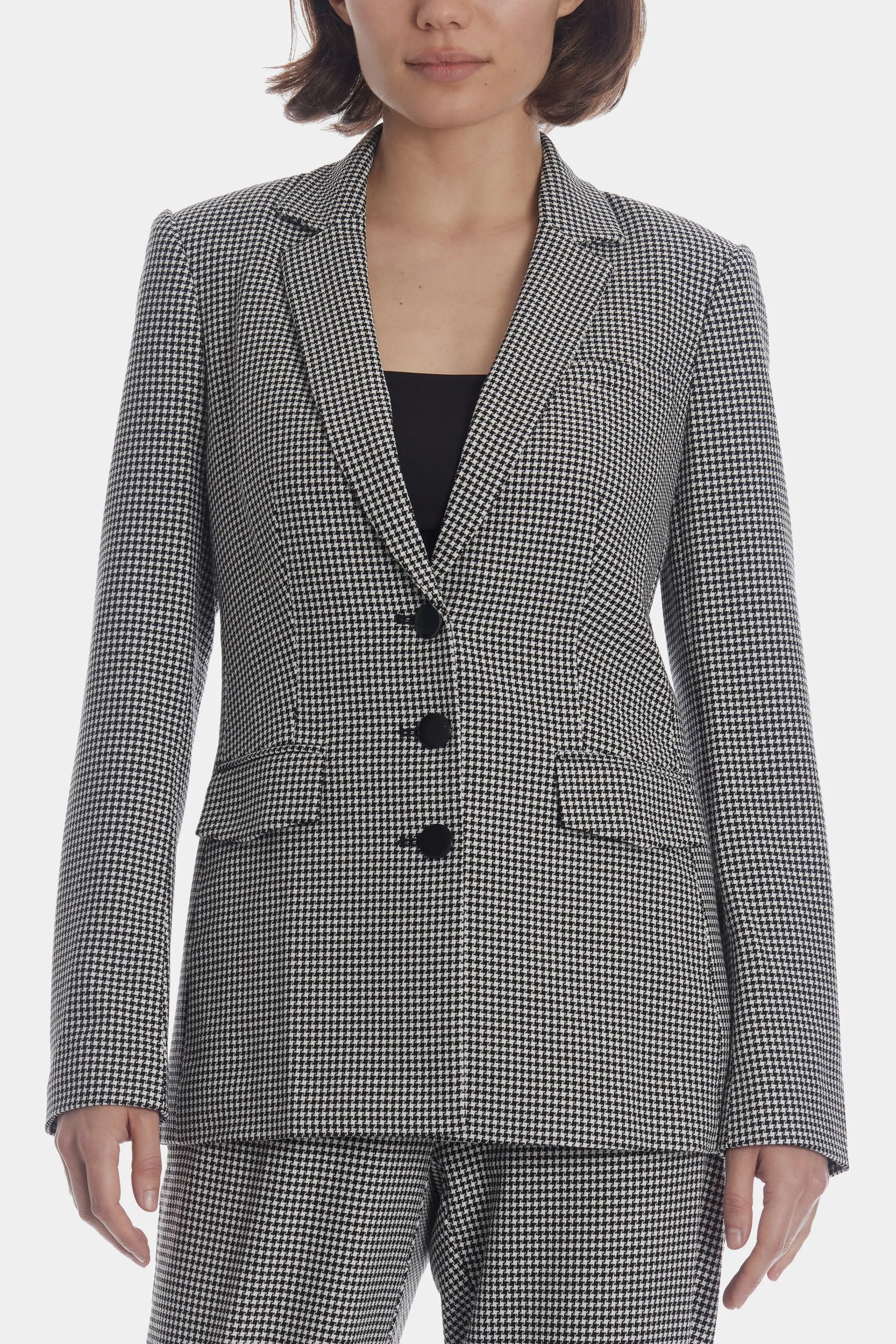 Houndstooth Blazer