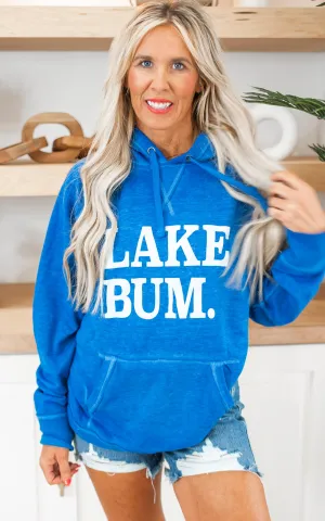 (LIMITED EDITION ) Lake Bum Hoodie 8915 - Blue**