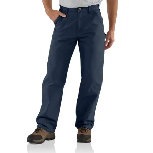 Loose Fit Washed Duck Utility Work Pant