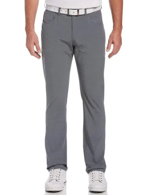 Men's 5 Pocket Horizontal Texture Golf Pant