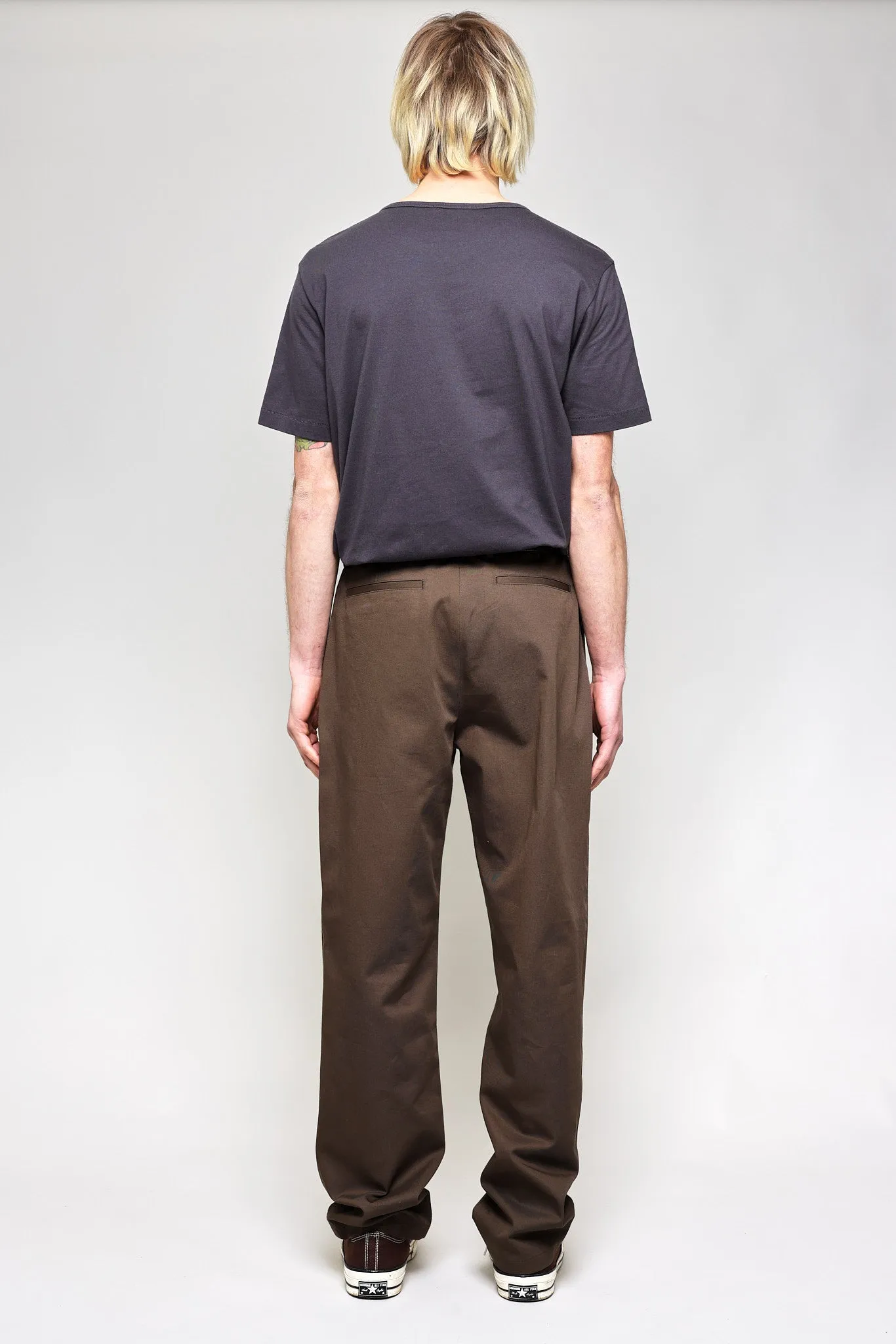 NS1203-2 Japanese Chino Compact Twill in Taupe