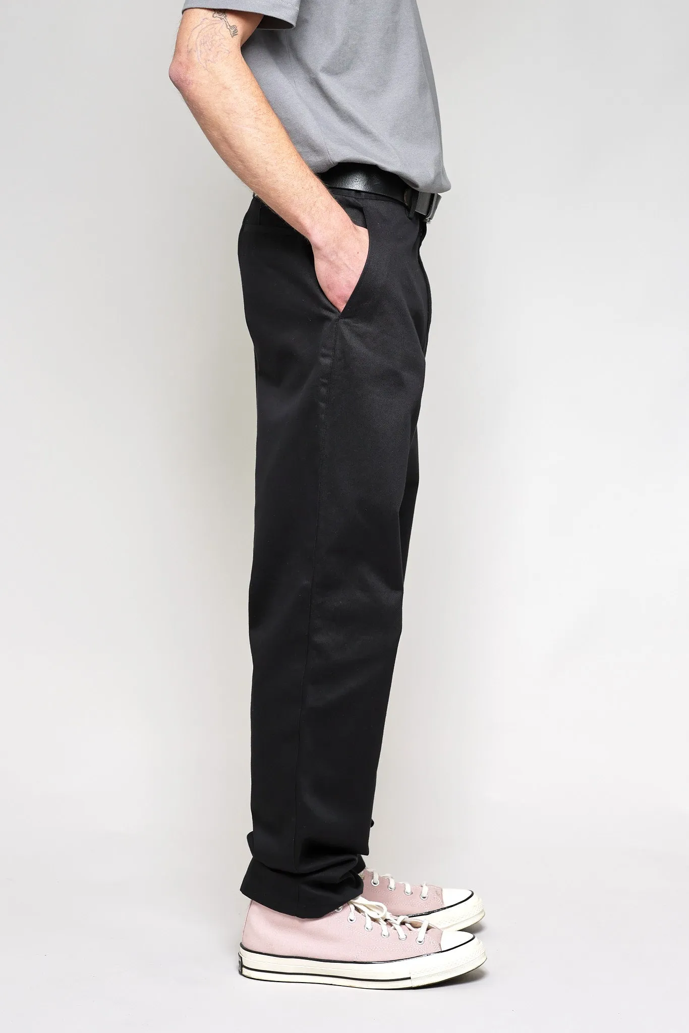 NS1203-4 Japanese Chino 20s Chino Cloth in Black