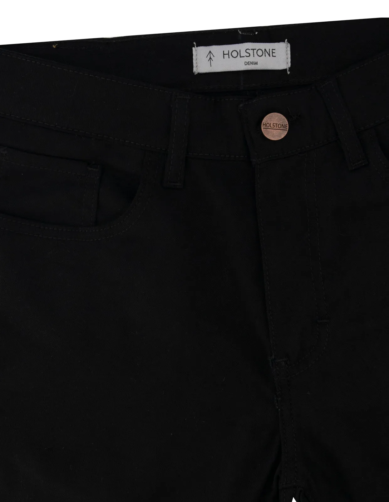 Pantalón de Gabardina Jean Cut Slim Fit - Negro