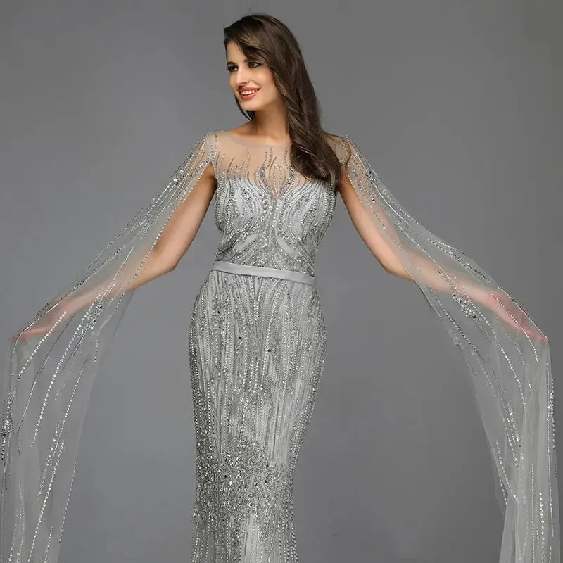 RANIA - Beaded Embellished Gown