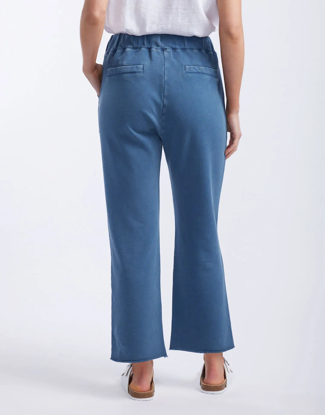 Raw Edge Lounge Pant - Denim