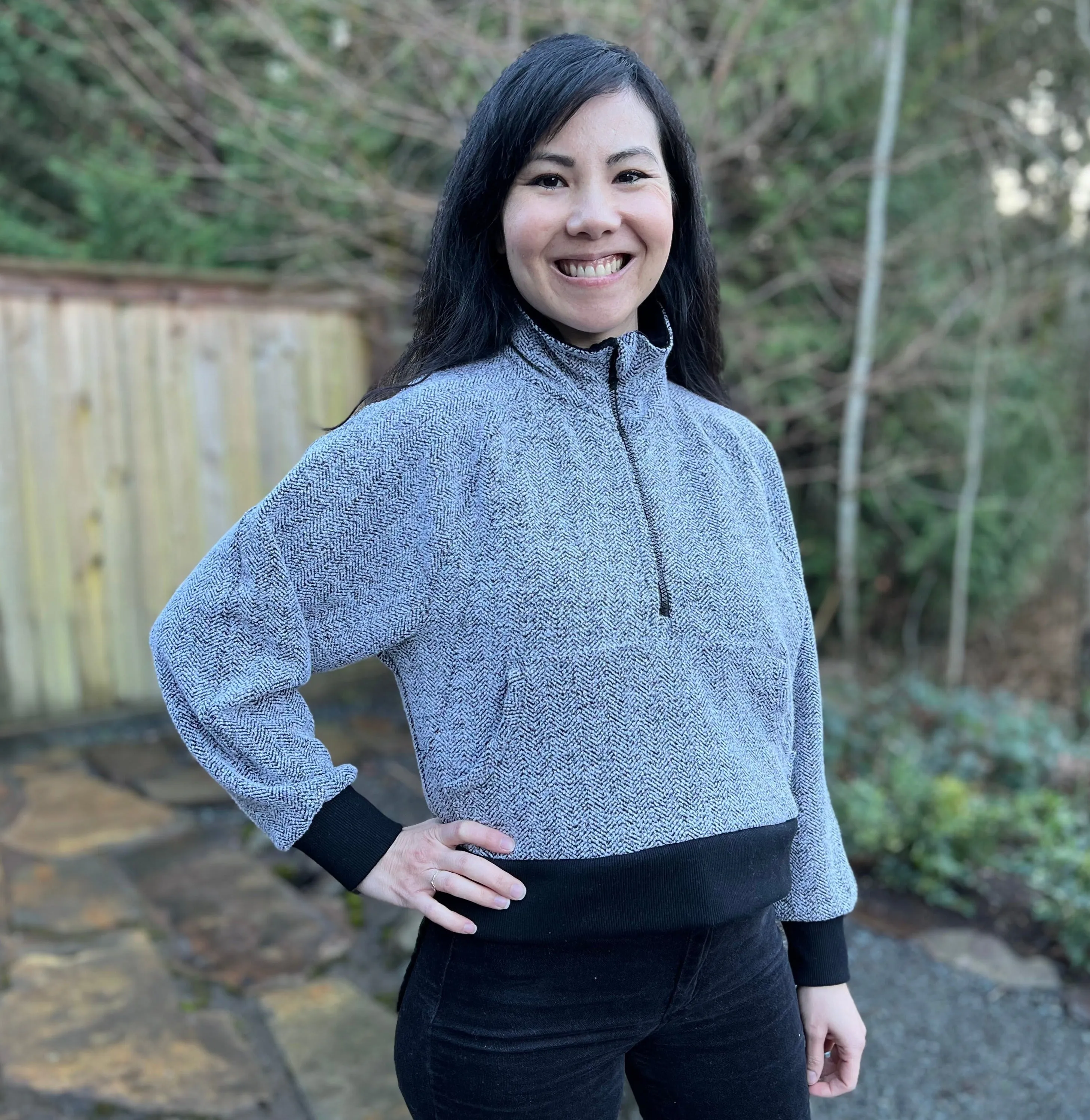 Reef Sweatshirt - PDF Sewing Pattern B-M