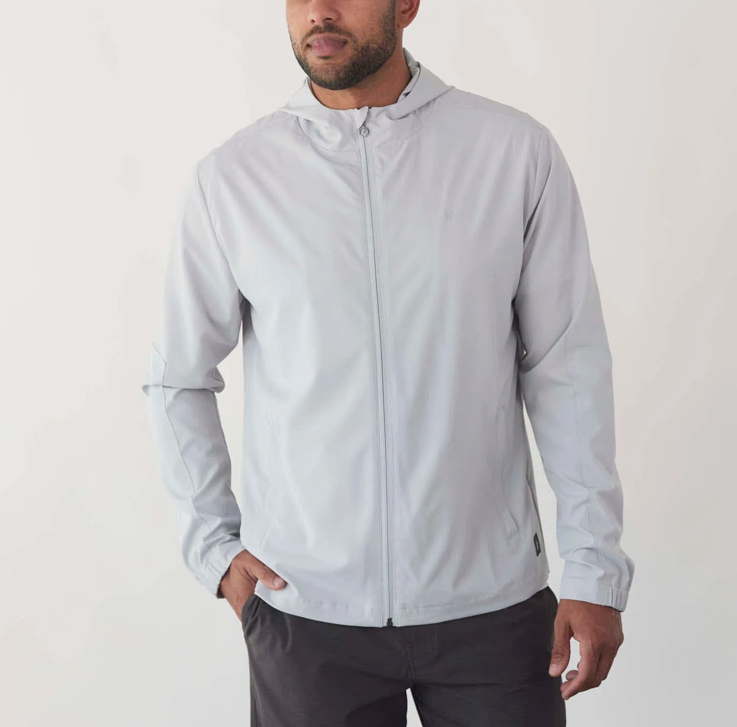 Stormer Hooded Full-Zip Windbreaker