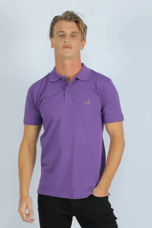 Supima Polo-Grape Jam-Slim FIt