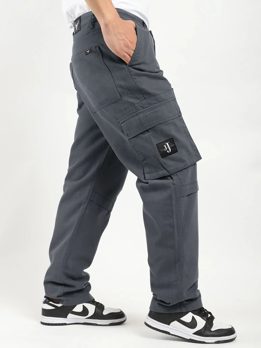 Tornado Full Length Dark Ash Grey Plus size Cargo