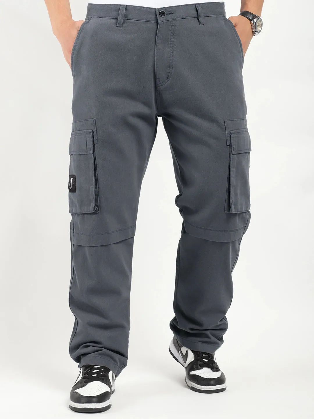 Tornado Full Length Dark Ash Grey Plus size Cargo