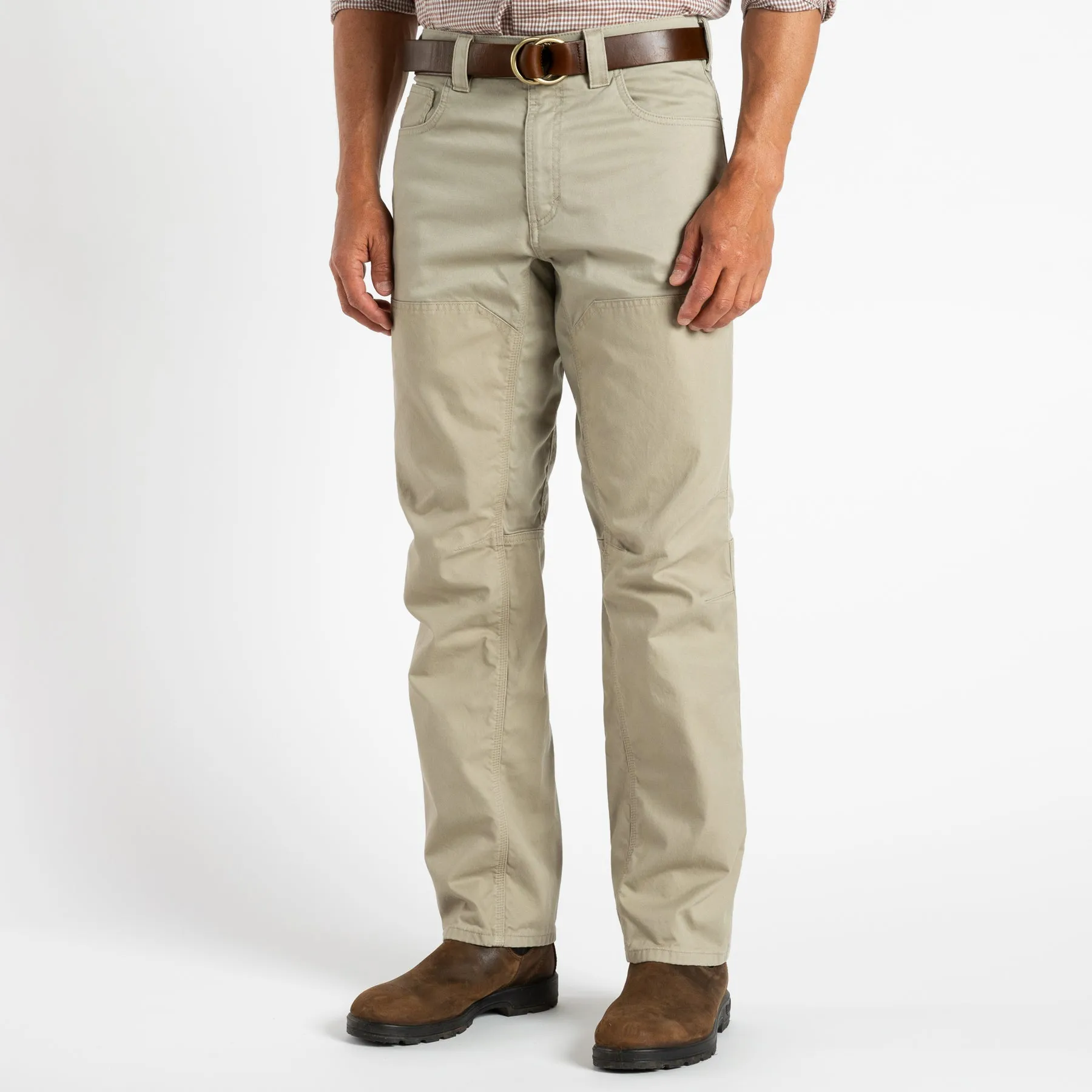 Twill Five-Pocket Briar Pant - Khaki