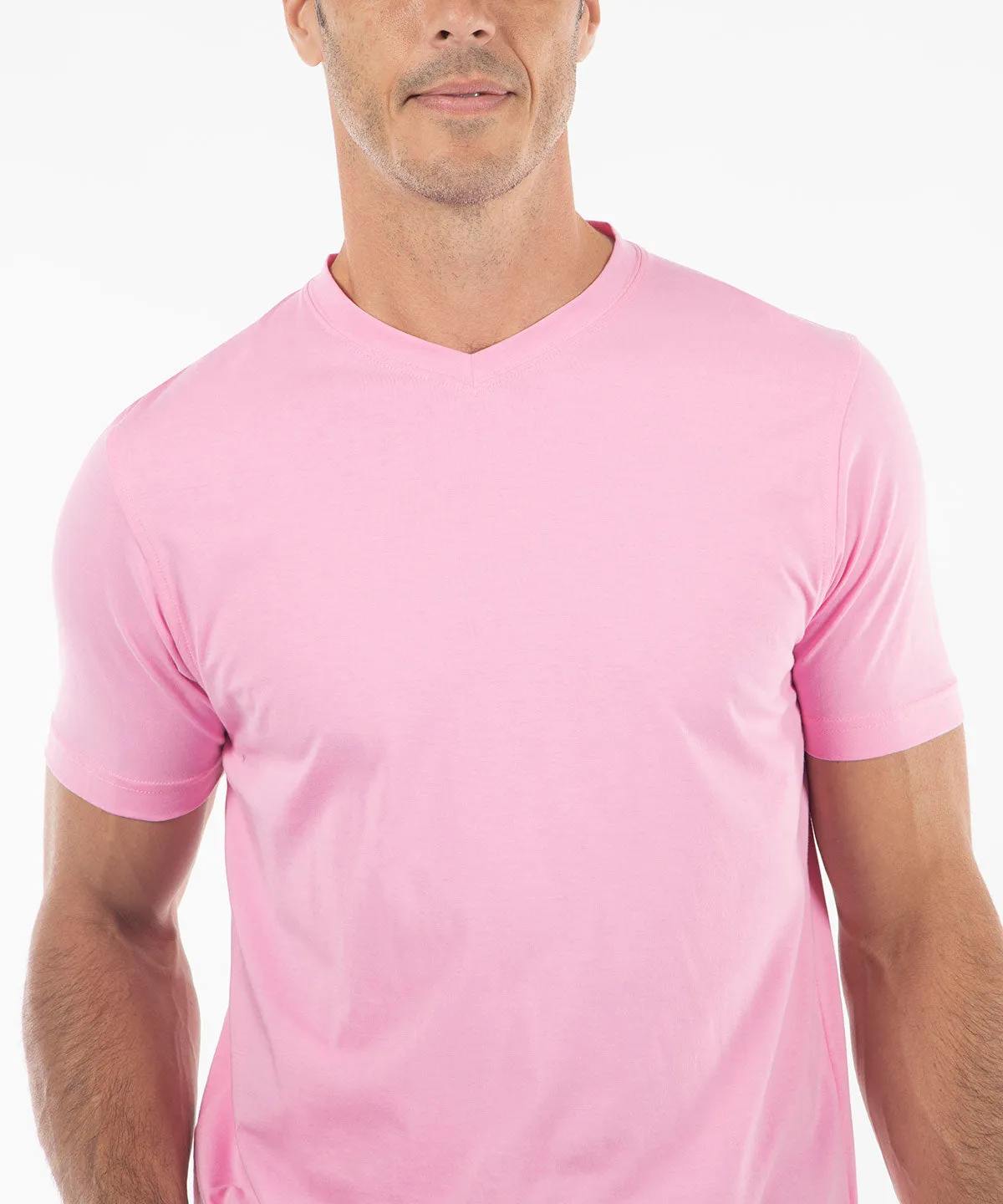 Ultra-Light Peruvian Cotton V-Neck Tee