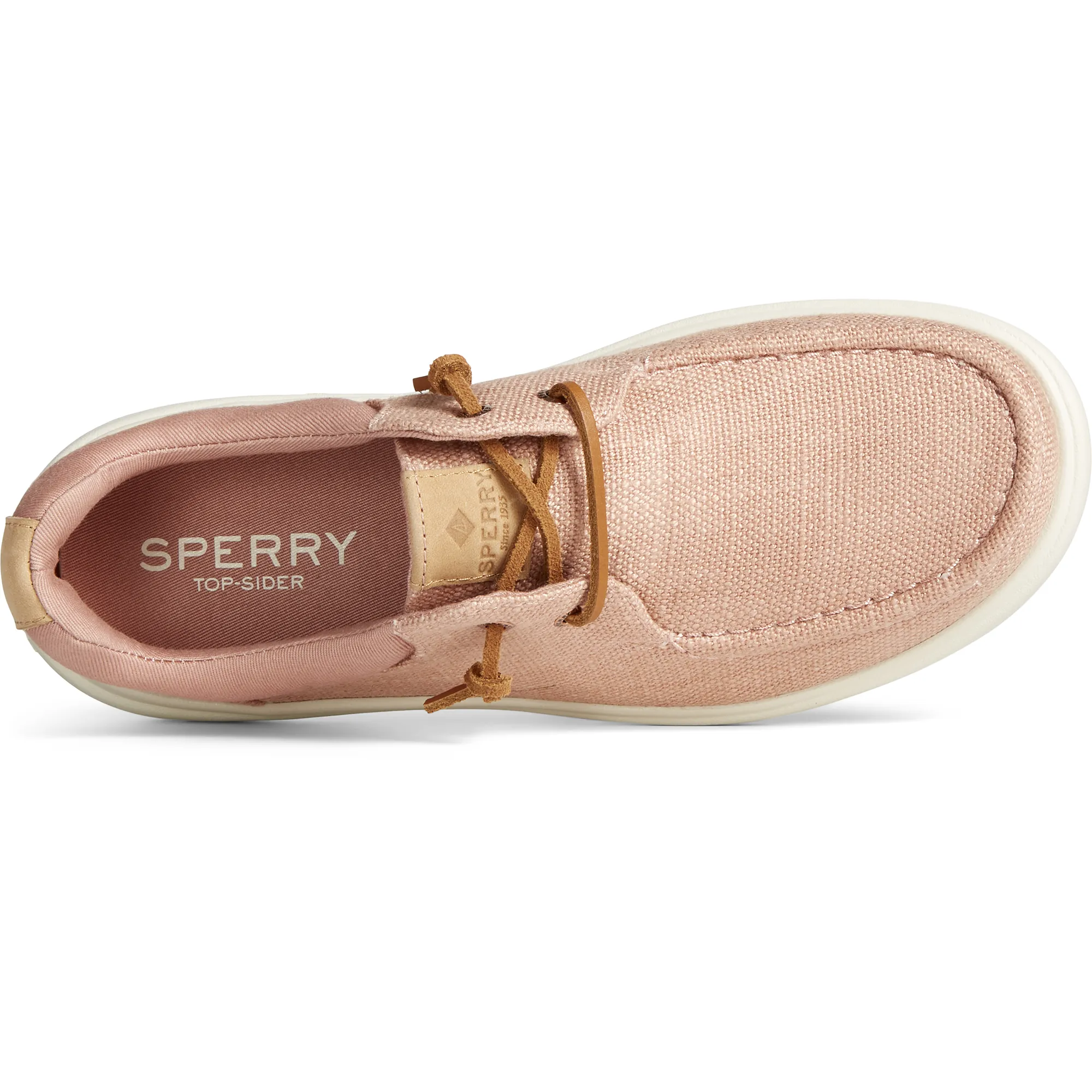 Women's Captain's Moc Hemp Slip On Sneaker - Rose (STS88242)